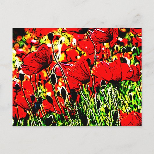 Poppy Postkarte (Vorderseite)