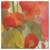 Poppy Power Groß Stoff (Muster)