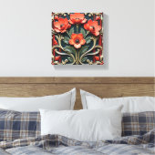 Poppy Protege Leinwanddruck (Insitu (Schlafzimmer))