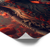 Poppy Queen Poster (Ecke)