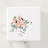 Poppy Radiance Wedding Geschenkanhänger (Beispiel)