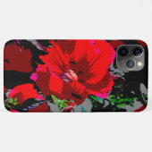 Poppy Red Retro Blumendesign Case-Mate iPhone Hülle (Rückseite (Horizontal))