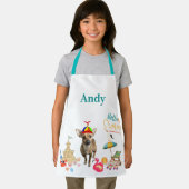 Poppy sagt Hallo Sommer Schürze (Insitu)