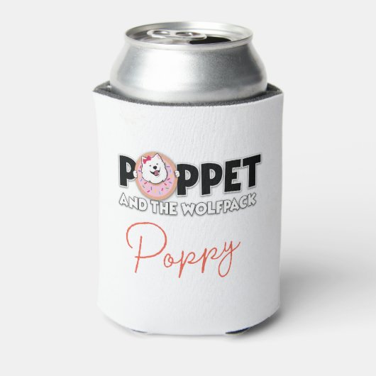 Poppy samoyed dosenkühler (Kanne Rückseite)