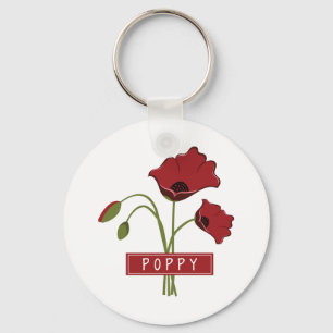 Poppy Schlüsselanhänger