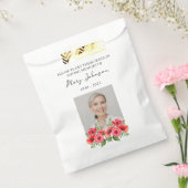 Poppy Seed Packet Memorial Funeral Favor Bag Geschenktütchen (Versiegelt)