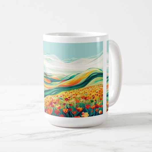Poppy Spring Kaffeetasse (VorderseiteRechts)