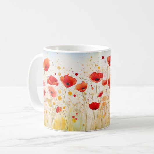 Poppy-Tasse Kaffeetasse (Vorderseite Links)