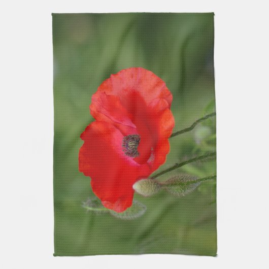 Poppy Tea Handtuch (Vertikal)