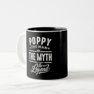 Poppy the Legend Zweifarbige Tasse