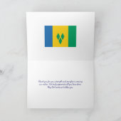 Poppy | Veteranen | ST VINCENT | ERINNERUNGSTAG Dankeskarte (Innenseite)