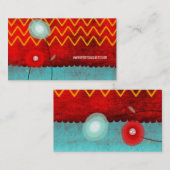 Poppy-Visitenkarten Visitenkarte (Vorne/Hinten)