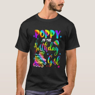Poppy von Roller Girl Roller Skaten Geburtstagsmat T-Shirt