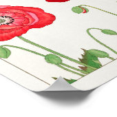 Poppy von Tanigami Konan Poster (Ecke)