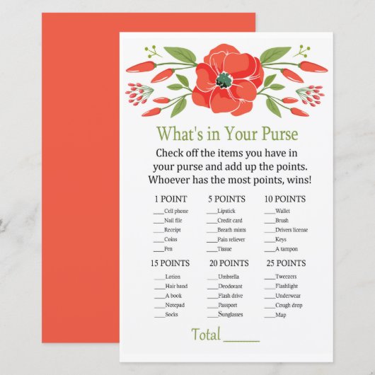 Poppy Was ist in deinem Handyspiel? (Vorne/Hinten)