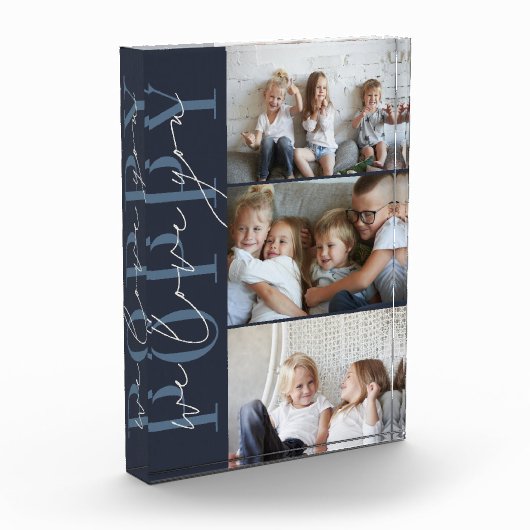 Poppy Wir Liebe Sie 3 Fotoblock (Links)