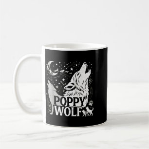 Poppy Wolf Geschenke Passende Familie Stamm Wölfe Kaffeetasse