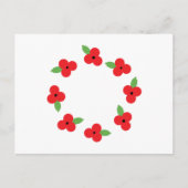 Poppy Wreath Postkarte (Vorderseite)
