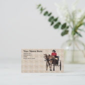 POPPYCOCK #1 VISITENKARTE (Stehend Vorderseite)