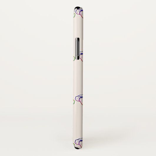 Poppyes Blumenmuster. Mohn. Case-Mate iPhone Hülle (Hinten/Rechts)