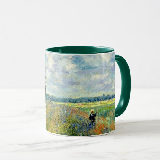 Poppyfield bei Argenteue - Monet Tasse (VorderseiteRechts)
