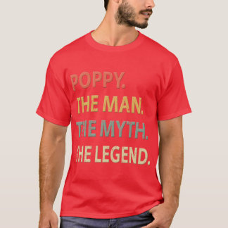 Poppyhe Manhe Mythhe Legend vintage T-Shirt