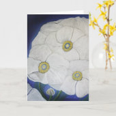 poppys 2 karte (Gelbe Blume)