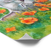 Poppy's Poppies Poster (Ecke)