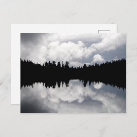 Popradské Pleso Reflection Postkarte (Vorne/Hinten)