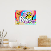 Pops Buchcover Poster (Küche)