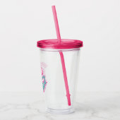Pops Chock'Lit Shoppe Pink-Logo Acryltrinkbecher (Links)