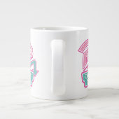 Pops Chock'Lit Shoppe Pink-Logo Jumbo-Tasse (Rückseite)