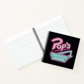 Pops Chock'Lit Shoppe Pink-Logo Notizblock (Innenseite)
