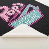 Pops Chock'Lit Shoppe Pink-Logo Sherpadecke (3/4)