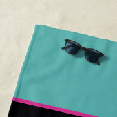 Pops Chock'Lit Shoppe Pink-Logo Strandtuch (Beispiel)