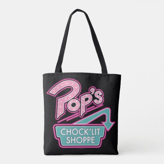 Pops Chock'Lit Shoppe Pink-Logo Tasche (Rückseite)