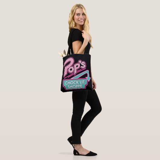 Pops Chock'Lit Shoppe Pink-Logo Tasche (Am Model)