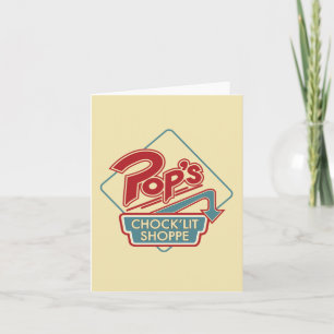 Pops Chock'Lit Shoppe Rotes Logo