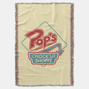 Pops Chock'Lit Shoppe Rotes Logo Decke