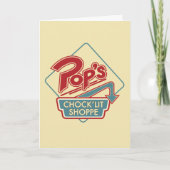 Pops Chock'Lit Shoppe Rotes Logo Karte (Vorderseite)