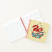 Pops Chock'Lit Shoppe Rotes Logo Notizblock (Innenseite)