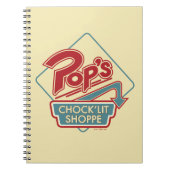 Pops Chock'Lit Shoppe Rotes Logo Notizblock (Vorderseite)