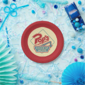 Pops Chock'Lit Shoppe Rotes Logo Pappteller (Party)