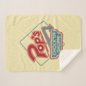 Pops Chock'Lit Shoppe Rotes Logo Sherpadecke (Vorderseite (Horizontal))