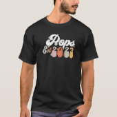 Pops Est 2023 Retro Groovy Neue Pop T-Shirt (Vorderseite)