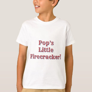 Pops kleiner Feuerwerkskörper! USA 250 Feuerwerk T-Shirt