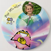 Pops' Kleiner Helfer Button (Vorderseite)
