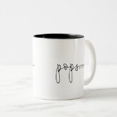 Pops | Opa-Geschenk Zweifarbige Tasse (VorderseiteRechts)
