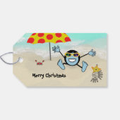 Pops Peeps Beach Boy Geschenkanhänger (Rückseite Horizontal)