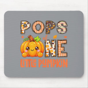 Pops von dem kleinen Kürbis Herbst 1. Geburtstag Mousepad